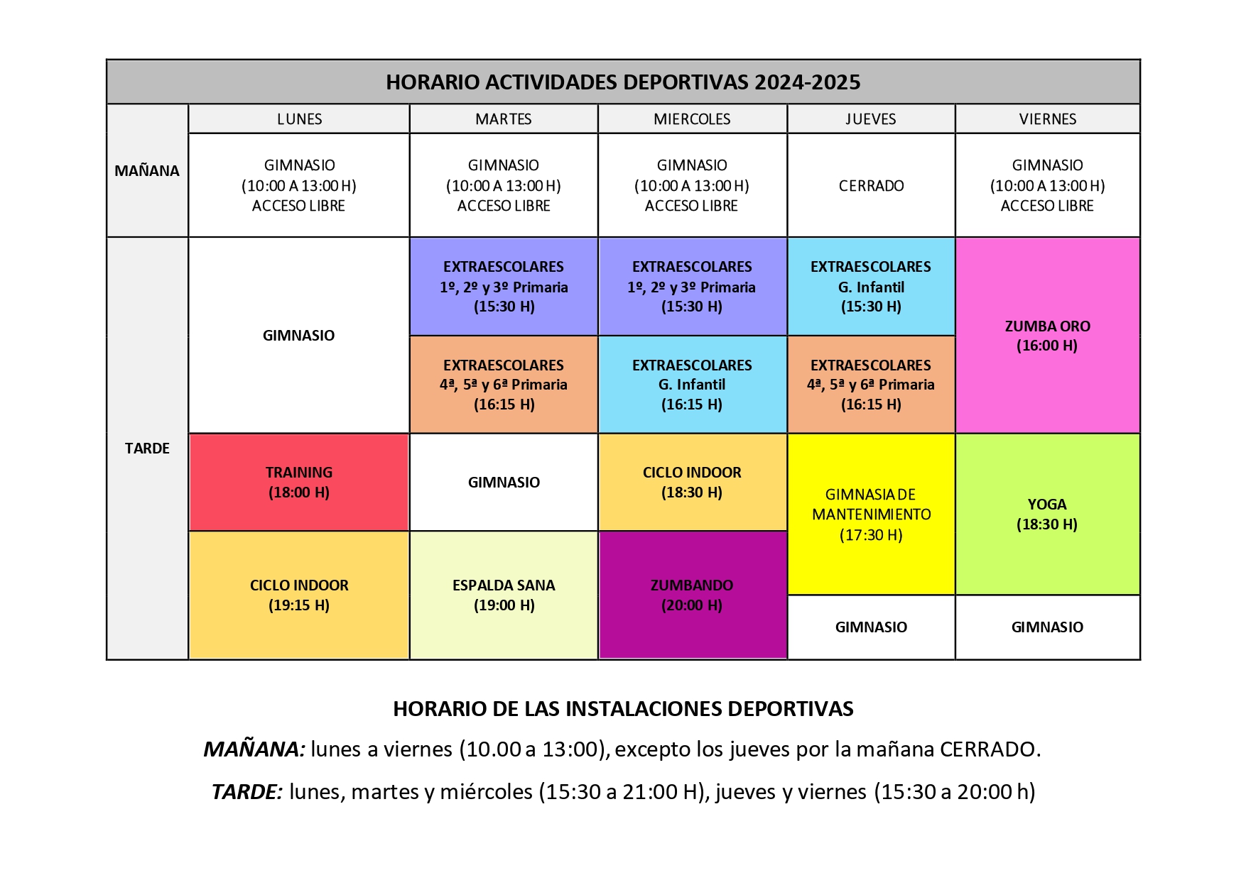 ¡𝐈𝐧𝐢𝐜𝐢𝐨 𝐝𝐞 𝐓𝐞𝐦𝐩𝐨𝐫𝐚𝐝𝐚 𝐝𝐞 𝐀𝐜𝐭𝐢𝐯𝐢𝐝𝐚𝐝𝐞𝐬 𝐃𝐞𝐩𝐨𝐫𝐭𝐢𝐯𝐚𝐬 𝐞𝐧 𝐞𝐥 𝐂𝐞𝐧𝐭𝐫𝐨 𝐒𝐨𝐜𝐢𝐚𝐥!