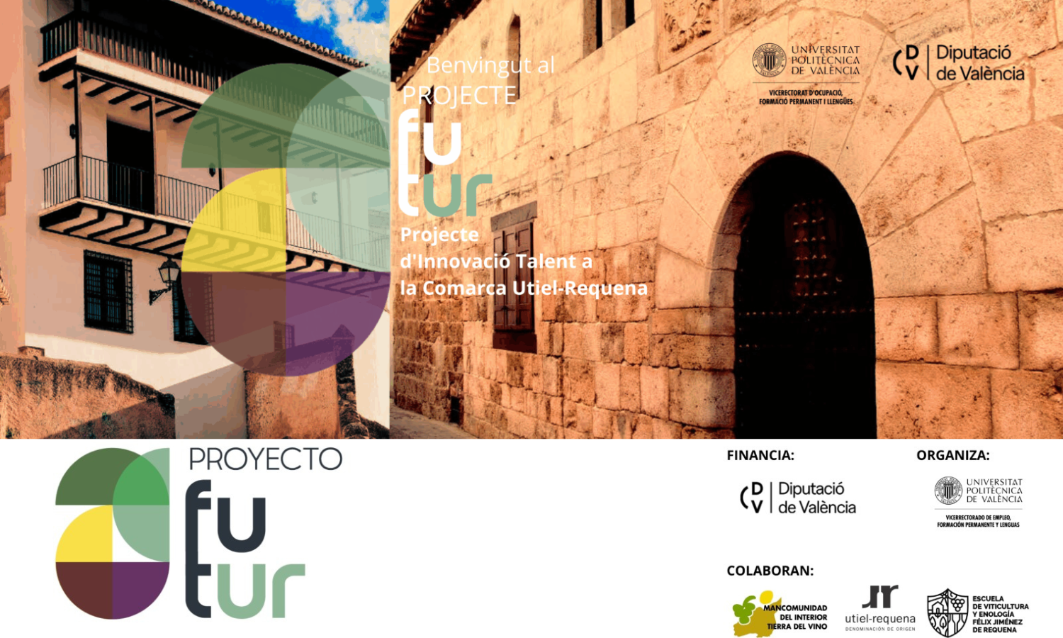 NOTA DE PRENSA: La UPV y la Diputació lanzan futUR para convertir Utiel-Requena en un polo de talento e innovación rural